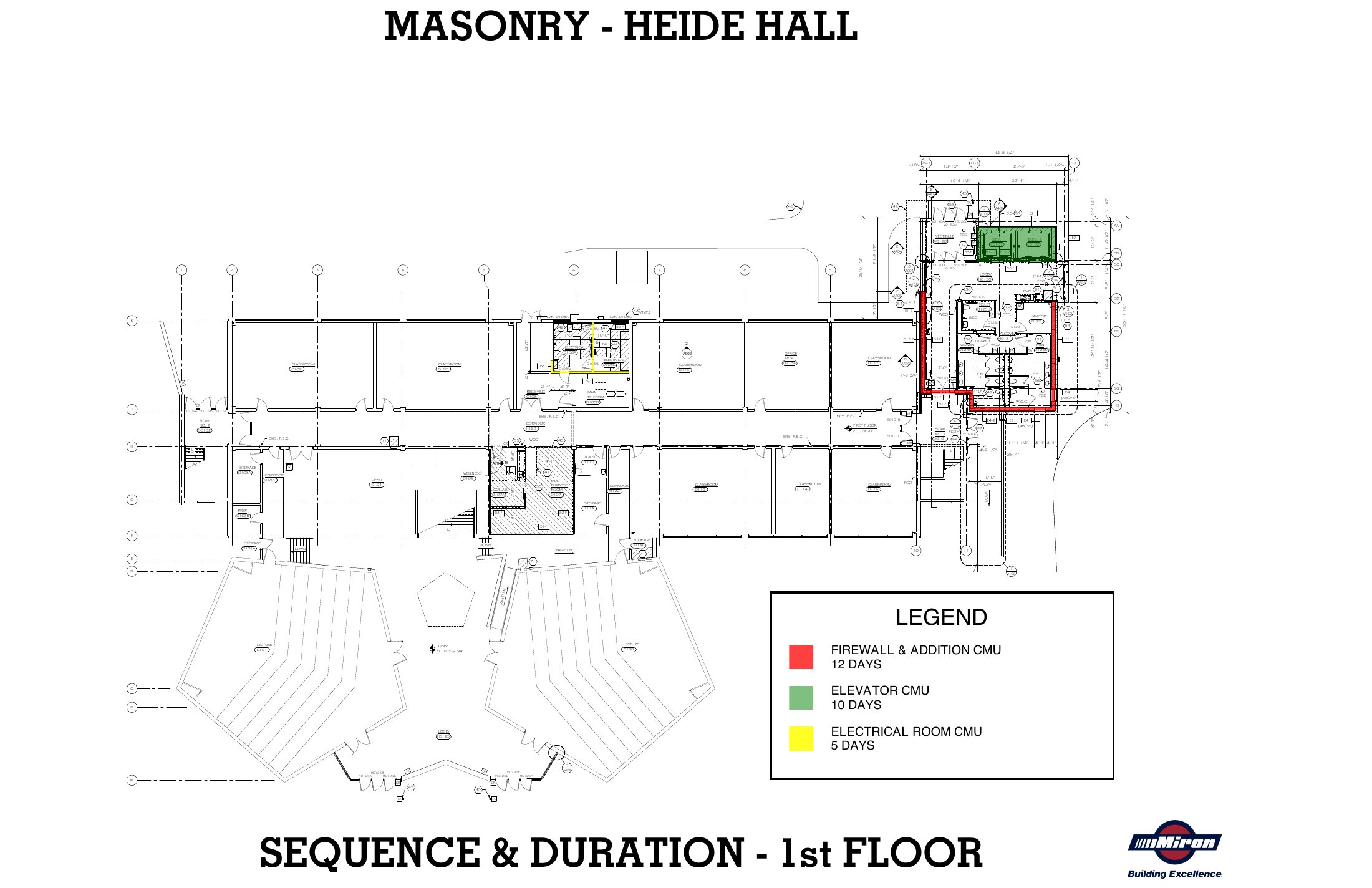 UW–Whitewater · Winther & Heide Hall Masonry sheet 10