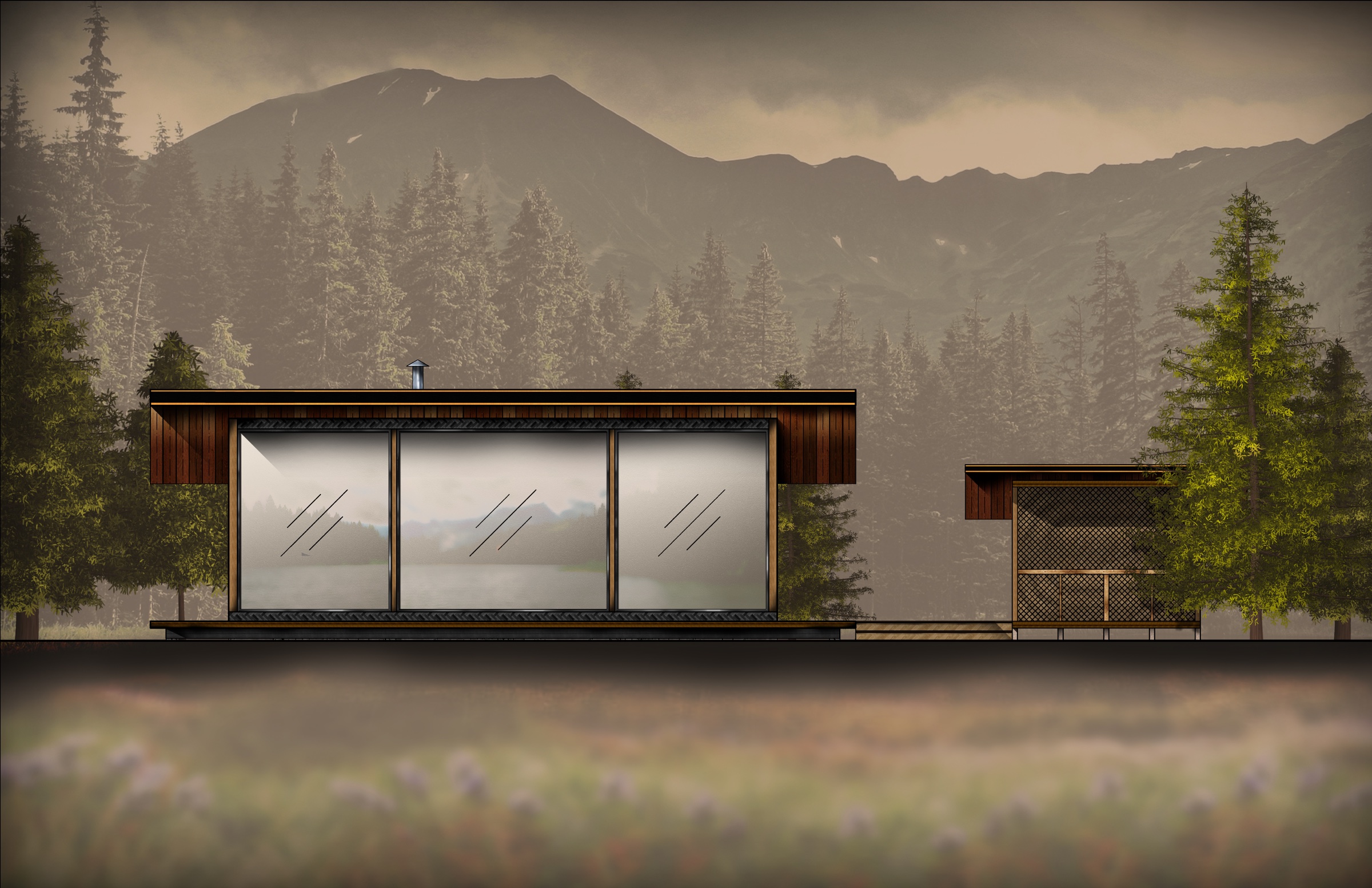 Original hand-composited Photoshop visualization of The Slate